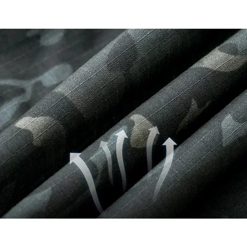 Conjunto táctico camuflaje multibolsillos cargo resistente al viento - imagen 5