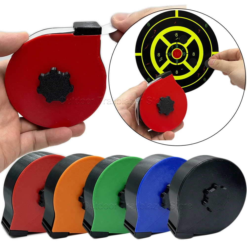 Caja dispensadora pegatinas dianas IPSC – Accesorio tiro deportivo - imagen 4