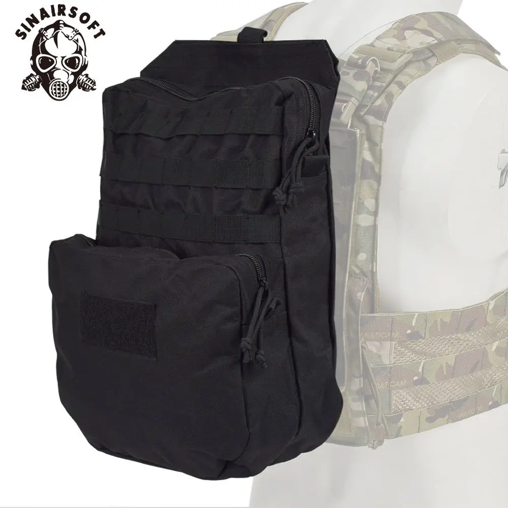 Bolsa de hidratación táctica SINAIRSOFT vista frontal