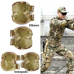 JSJM Rodilleras y coderas tácticas Airsoft – Protección militar