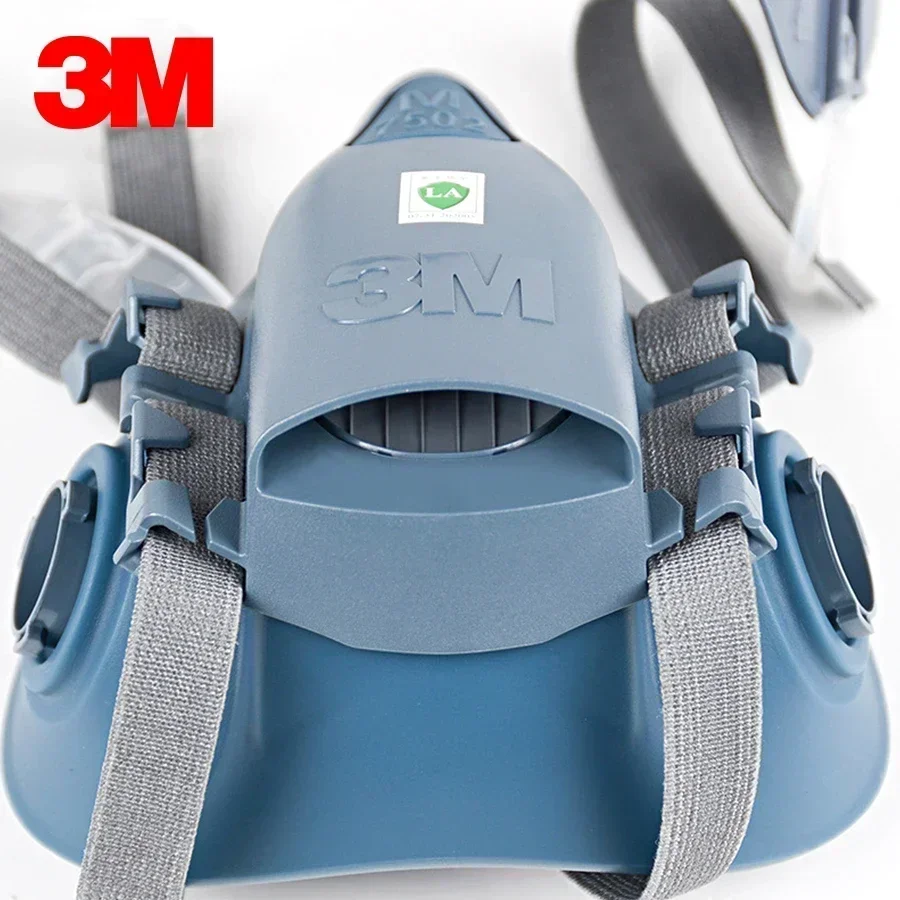 3M 7502 Máscara antigás respirador químico protección - imagen 5