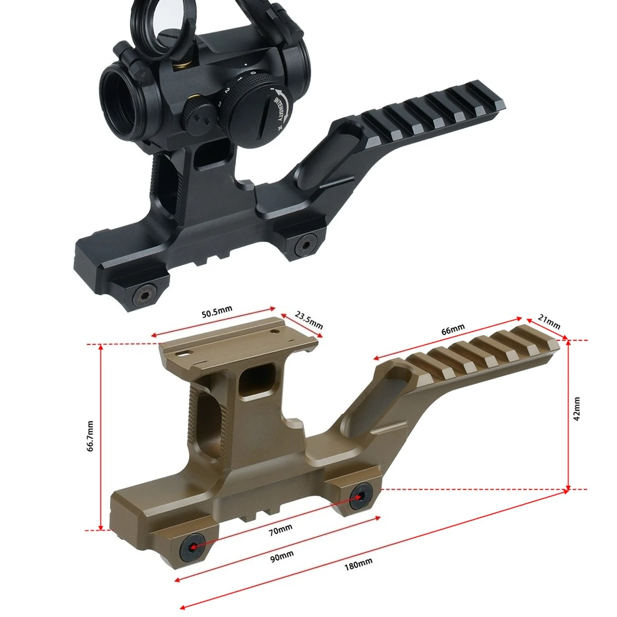 UNITY FAST FTC – Montura elevadora táctica para G33/G43 - imagen 5