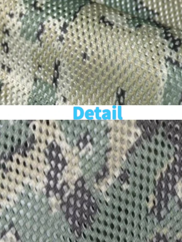 Tela malla camuflaje mexicana táctica de poliéster para ghillie DIY - imagen 4