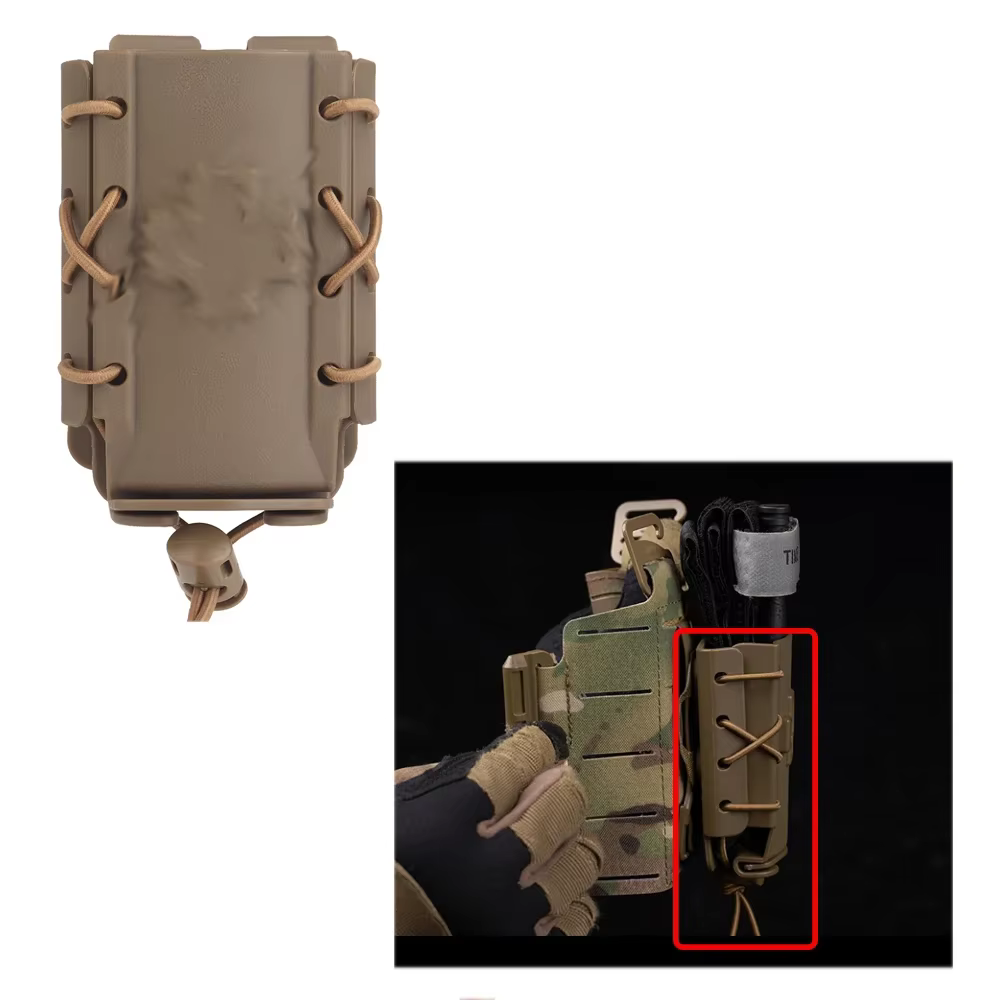 Chaleco táctico exterior MOLLE con torniquete de emergencia - imagen 3