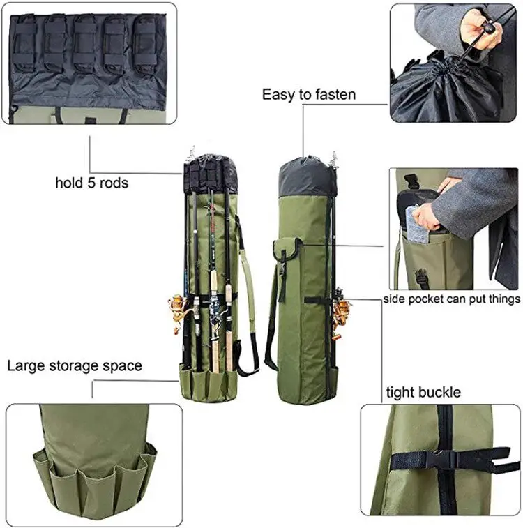 Estuche portátil para pesca al aire libre
