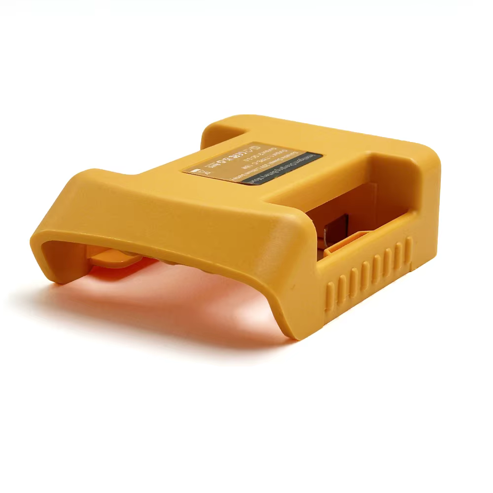DeWalt 18V power bank USB-C para batería litio y carga móvil