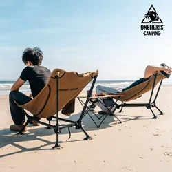 OneTigris SNOOZ silla de camping reclinable plegable resistente