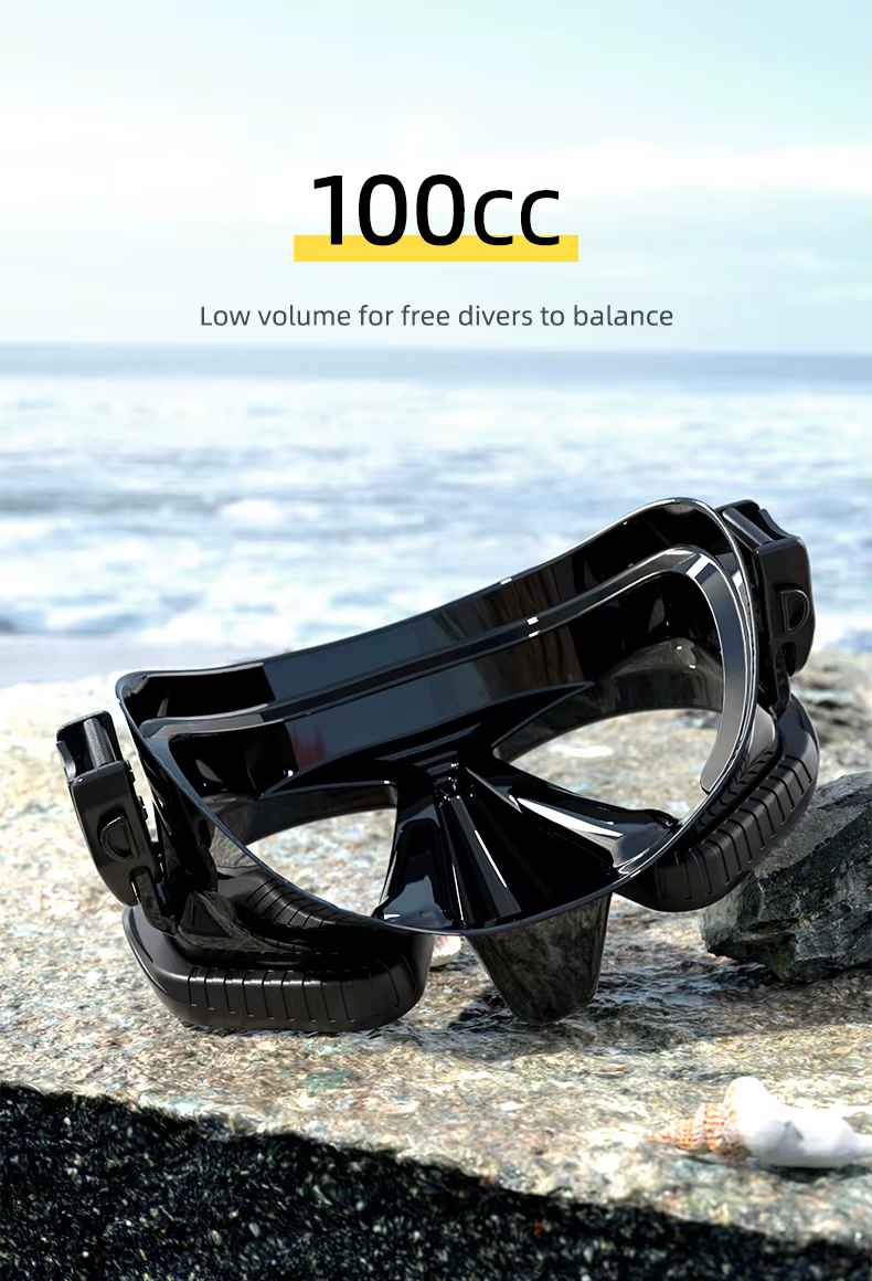 Máscara de buceo profesional con protección UV y lente HD antivaho - imagen 2