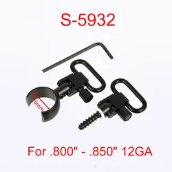 Kit anillas QD S-5932 desmontaje rápido correa escopeta táctica