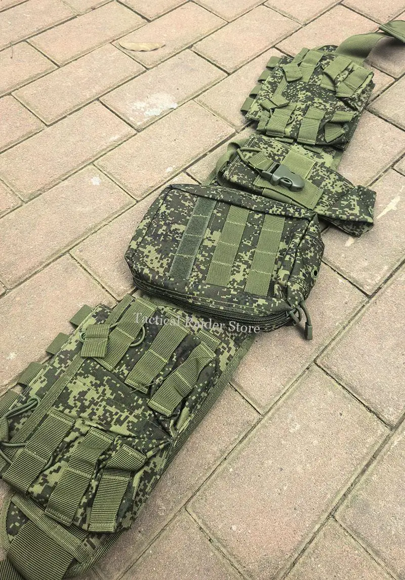 Cinturón táctico MOLLE camuflaje multifuncional exterior entrenamiento - imagen 2