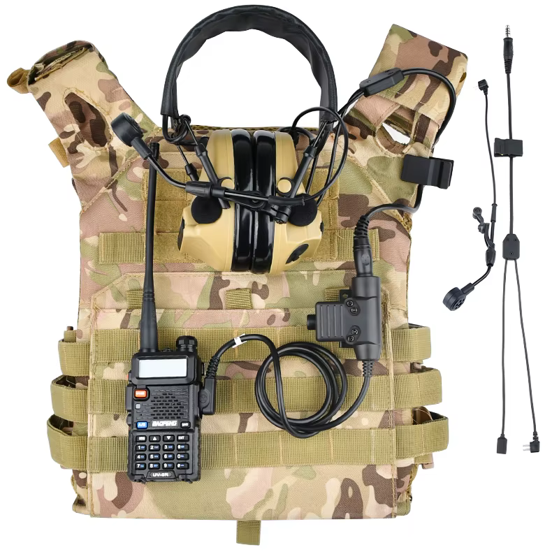 WADSN C3 Auricular táctico comunicación PTT - imagen 4