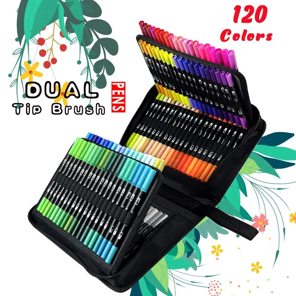 Rotuladores acuarela tipo pincel Copic doble punta artísticos - imagen 4