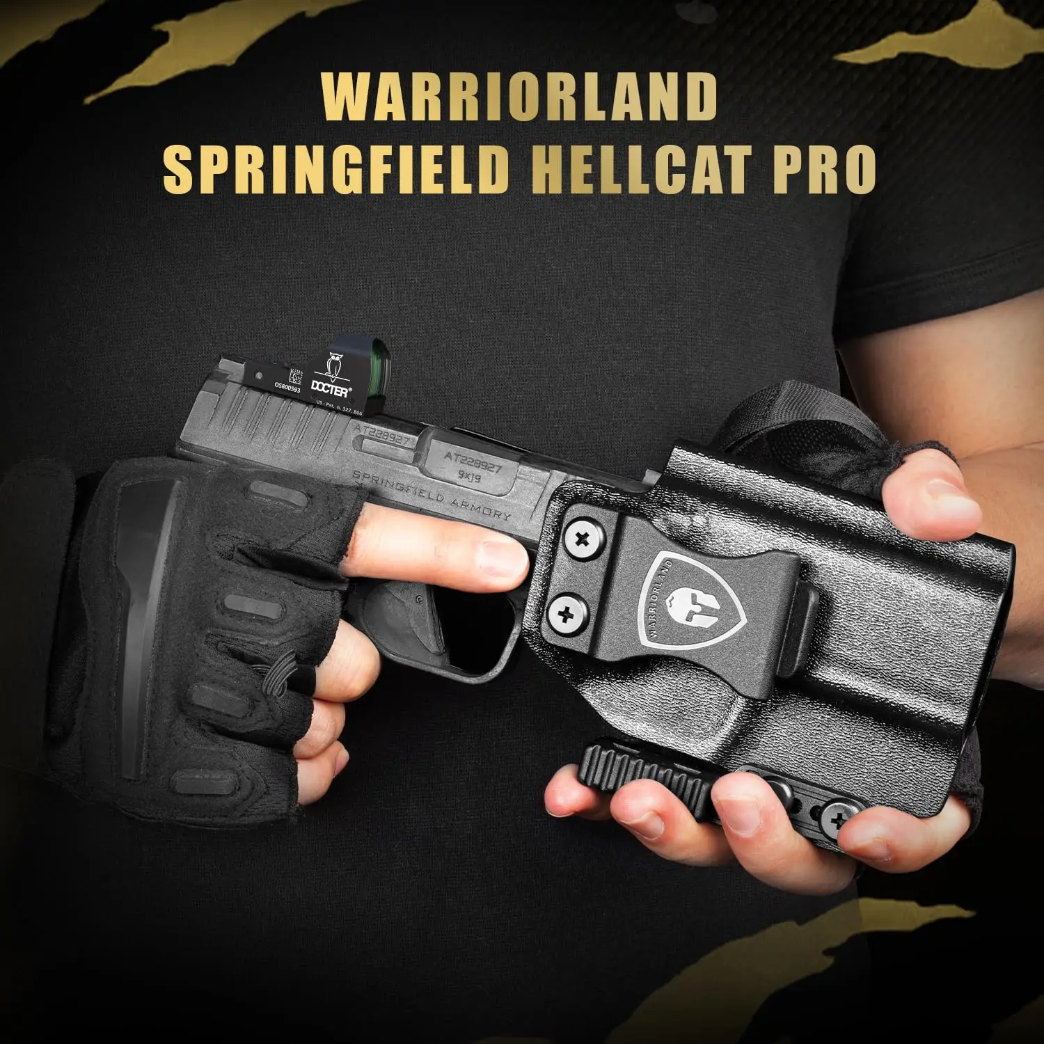 Funda Kydex Hellcat Pro IWB derecha compatible Springfield Armory - imagen 4