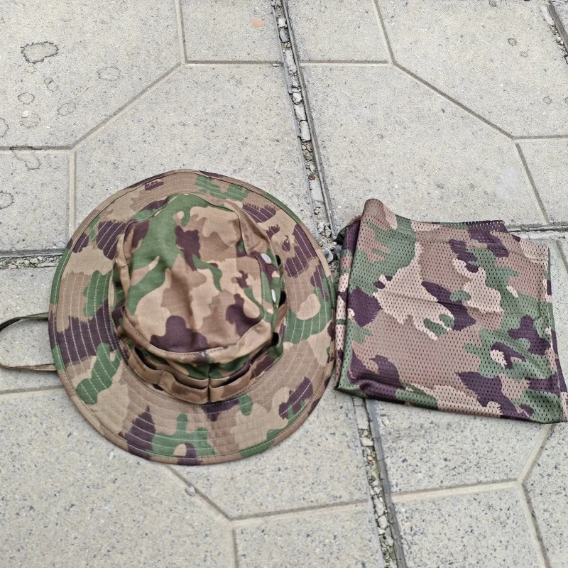 Sombrero Benni Táctico MARPAT Suizo – Boonie Hat Transpirable con Protección Solar - imagen 2