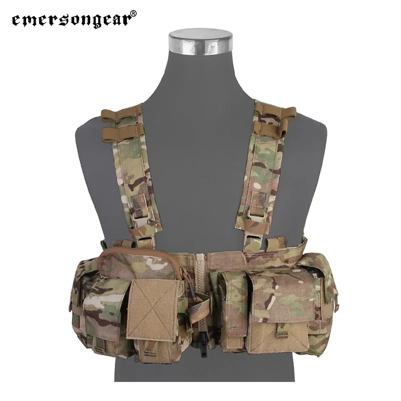 Emersongear Chaleco táctico ligero de nylon desmontable para Airsoft - imagen 3