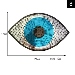 Parche termoadhesivo con lentejuelas para equipamiento táctico