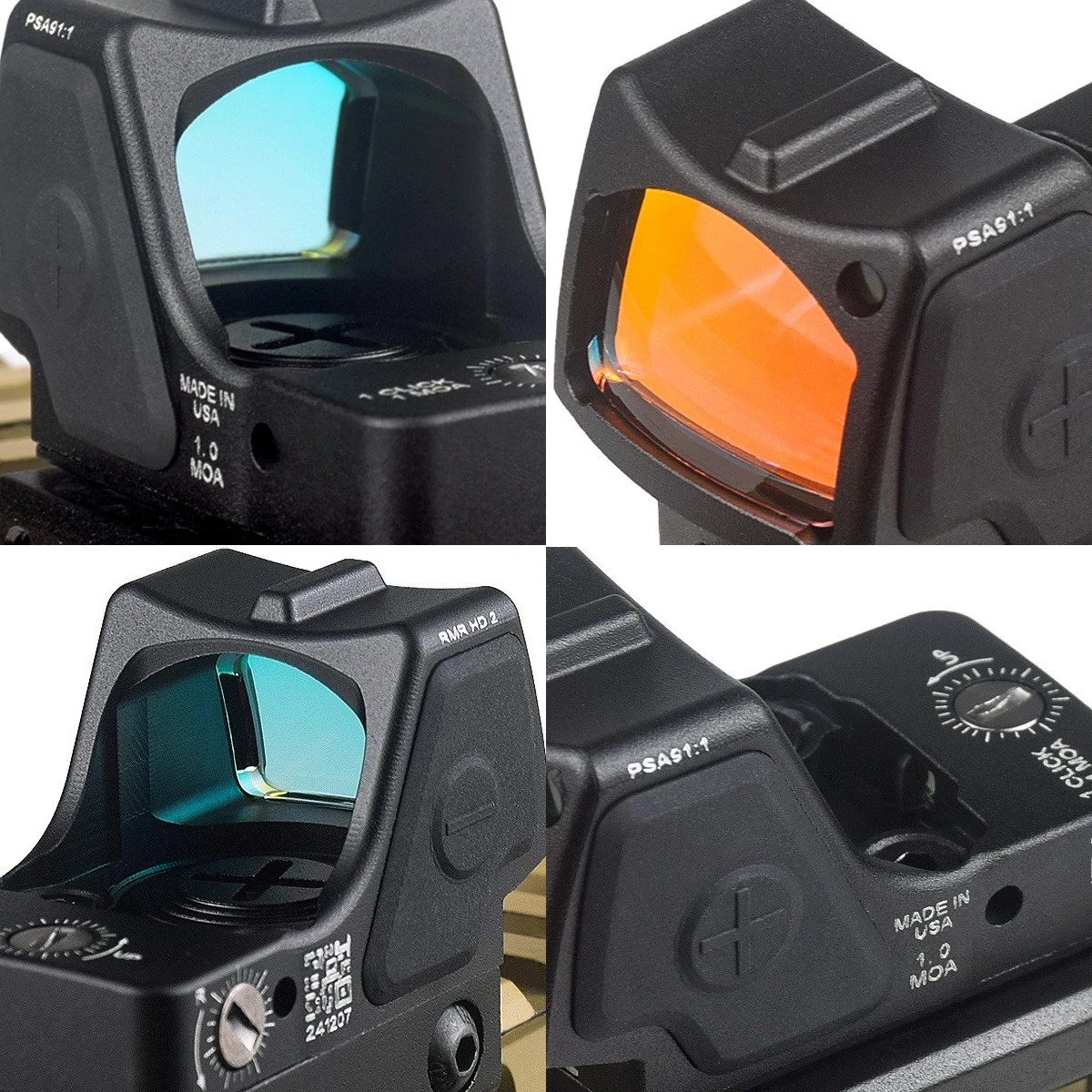 Mira reflex táctica punto rojo HD recubrimiento Picatinny airsoft - imagen 4