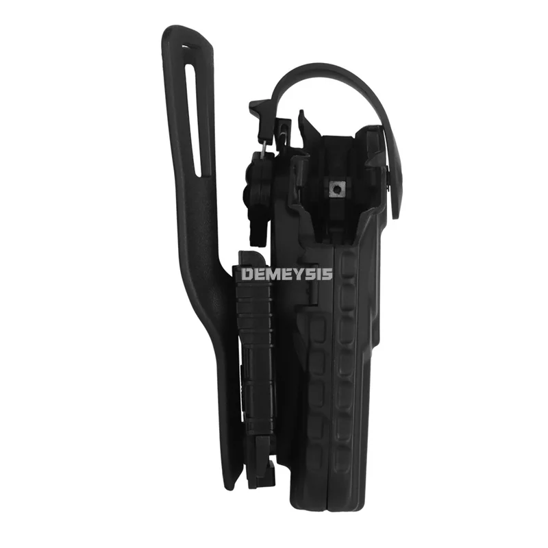 Funda táctica pistola P320/M17 diestro con liberación rápida y pierna - imagen 3