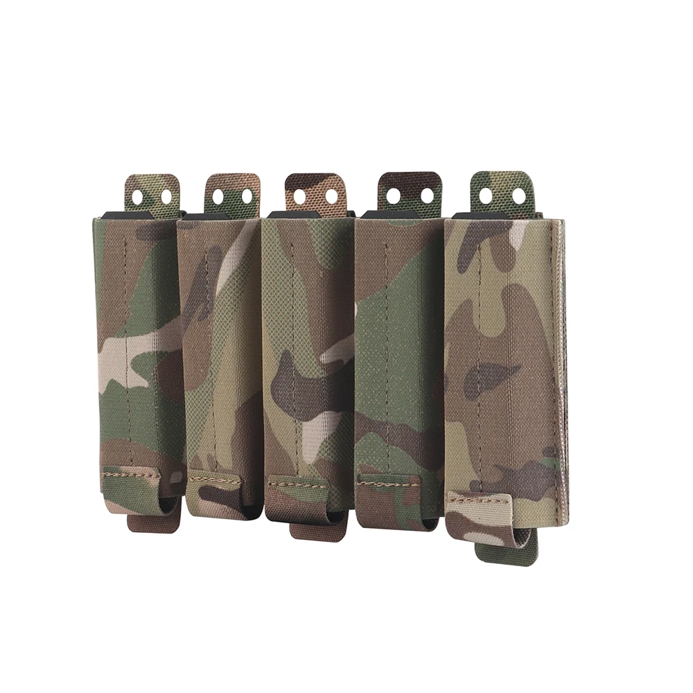 Funda táctica MOLLE flexible para pistola y cargador en portaplacas - imagen 3