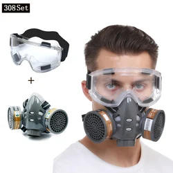 Máscara de gas facial completa táctica – Filtro CBRN protección respiratoria