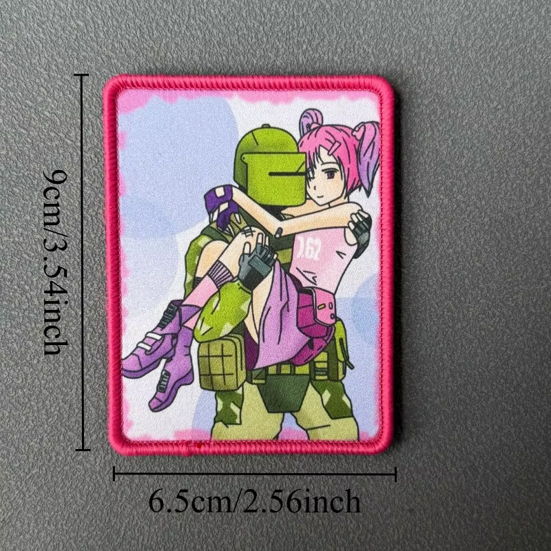 Parche táctico estilo insignia moral con Velcro para mochilas - imagen 2