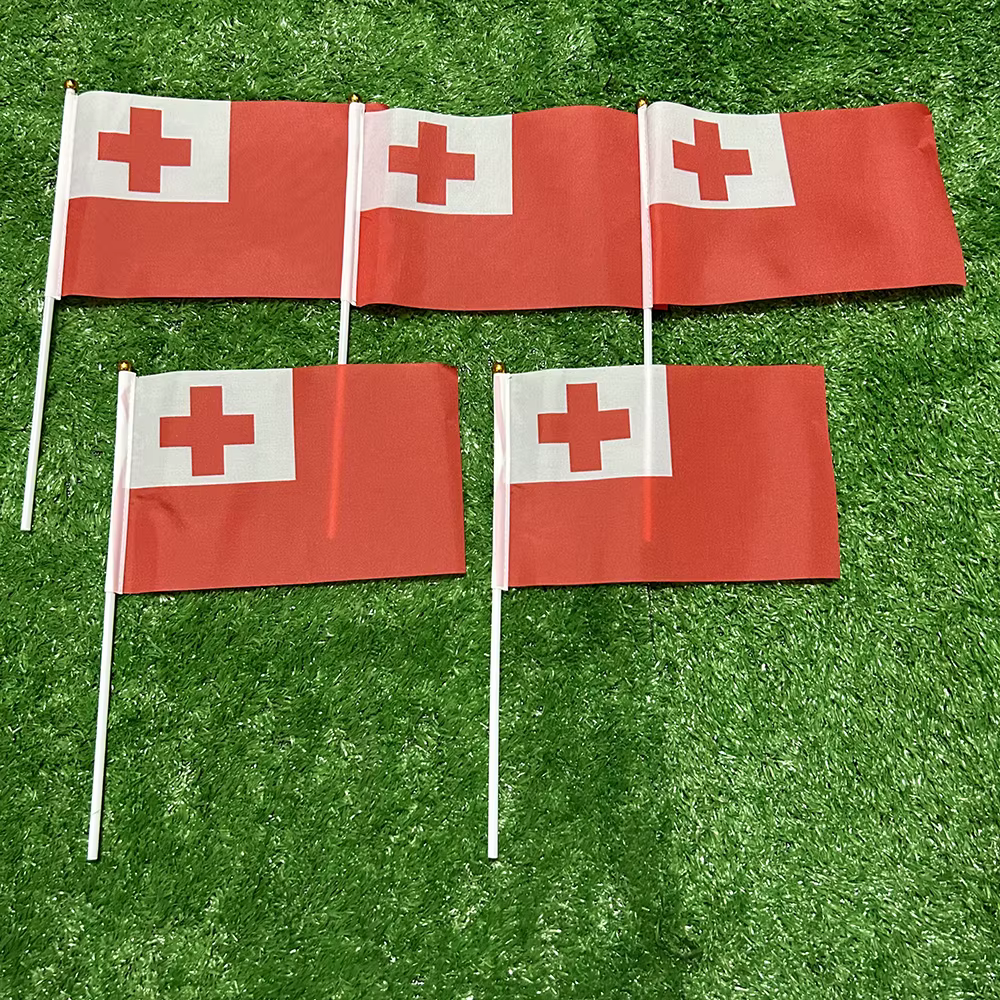 Bandera de mano Tonga – para evento y decoración - imagen 2