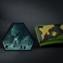 Parche calavera táctica velcro – Insignia militar para chaleco y mochila