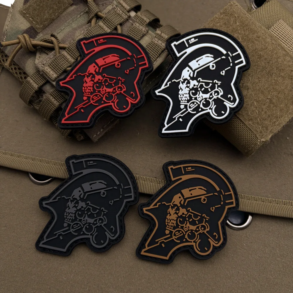 Parche para mochila Death Stranding PU 3D para exterior - imagen 5