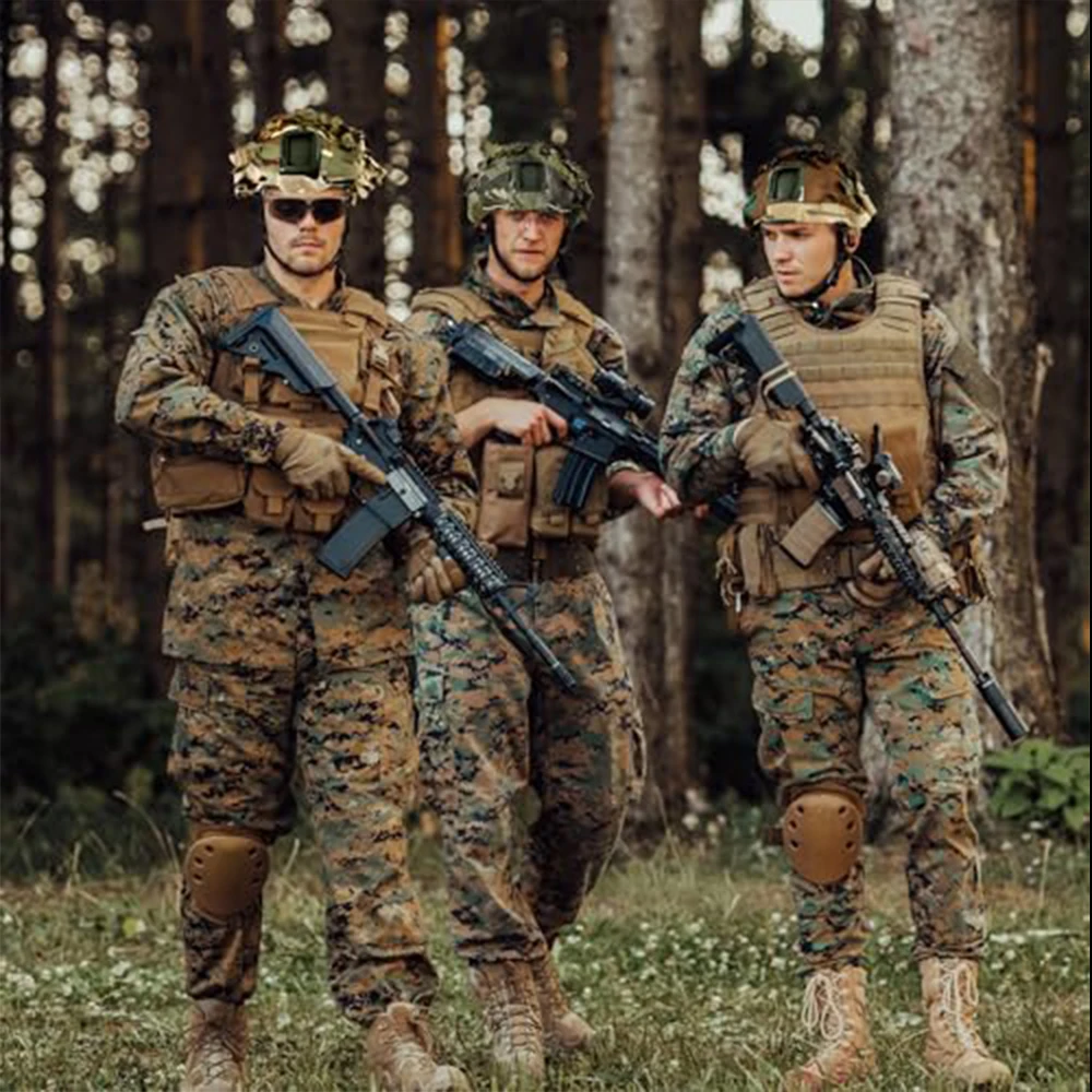 Funda táctica para casco camuflaje hojas, malla transpirable - imagen 4