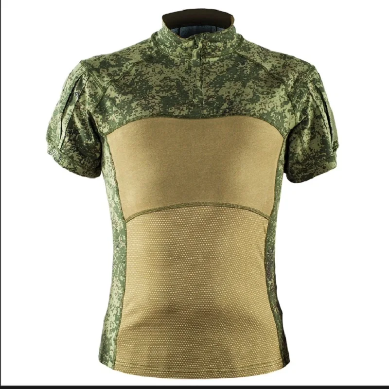Vista frontal en color camuflado