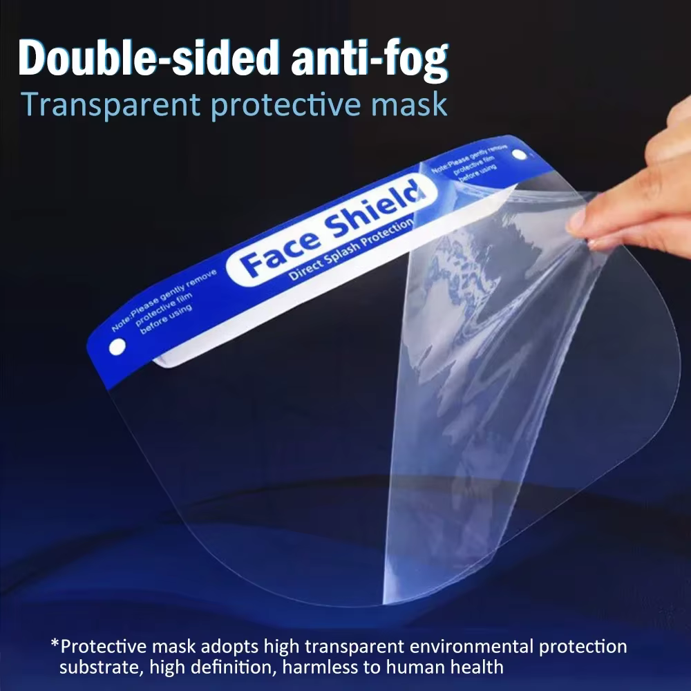 Protector facial completo vista frontal