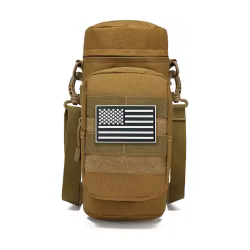 Bolsa portabotellas bandolera para camping y ciclismo