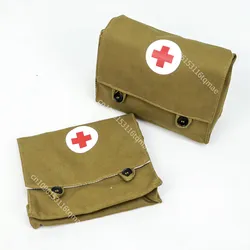 Bolsa táctica de lona para primeros auxilios de campo