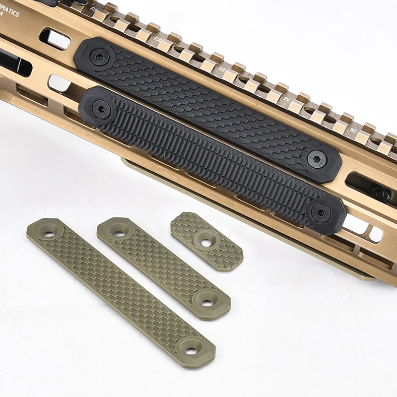 Cubierta de riel M-LOK táctica de nylon para Picatinny 3D - imagen 5