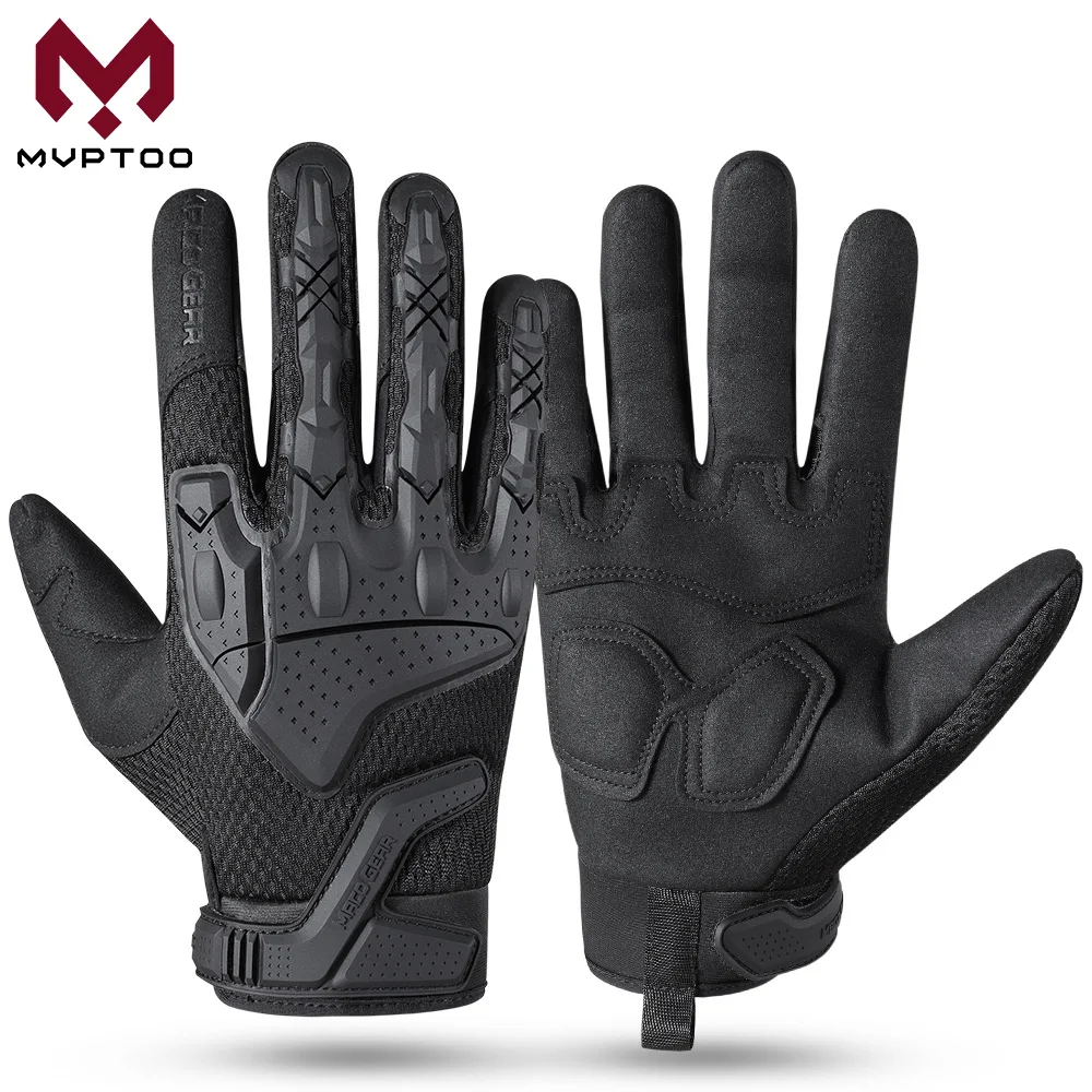 Guantes tácticos pantalla táctil antihumedad senderismo – Negro