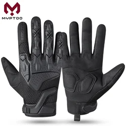 Guantes tácticos pantalla táctil antihumedad senderismo – Negro