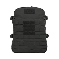 Bolsa de hidratación táctica MOLLE con solapa para casco mochila