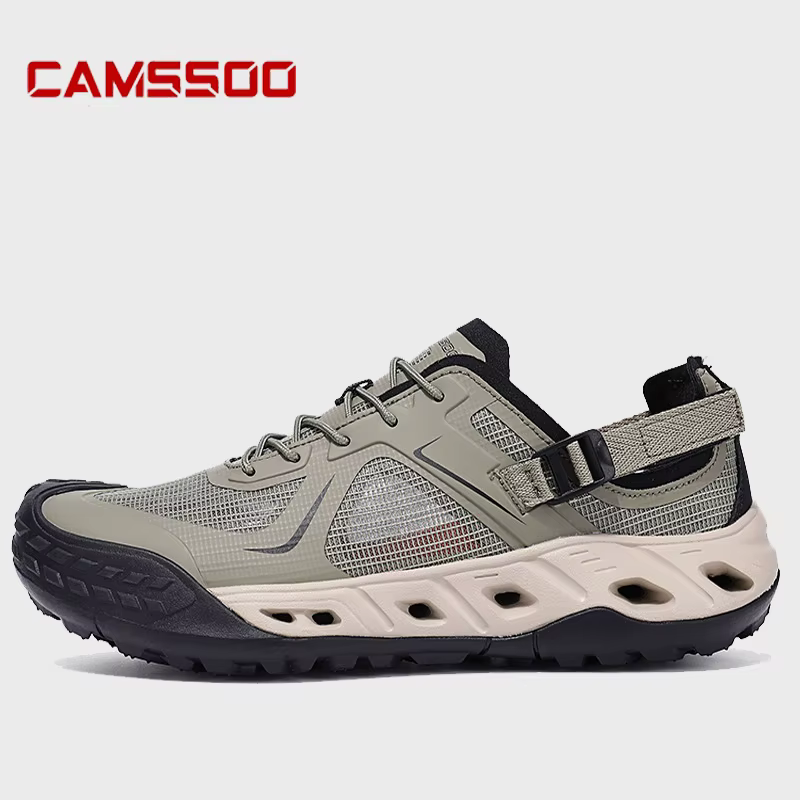 CAMSSOO Zapatillas de senderismo malla transpirable secado rápido - imagen 2