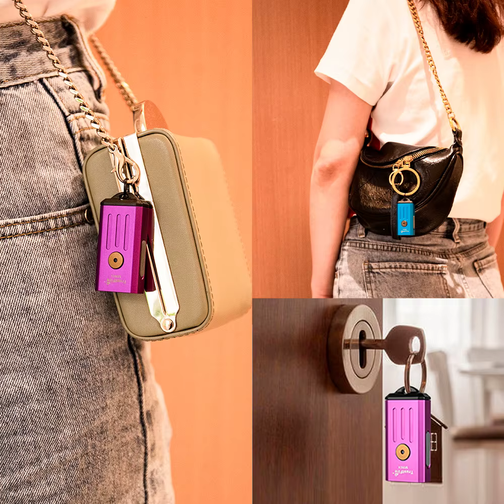 Trustfire Minix Mini linterna UV LED EDC llavero recargable USB Tipo C - imagen 5