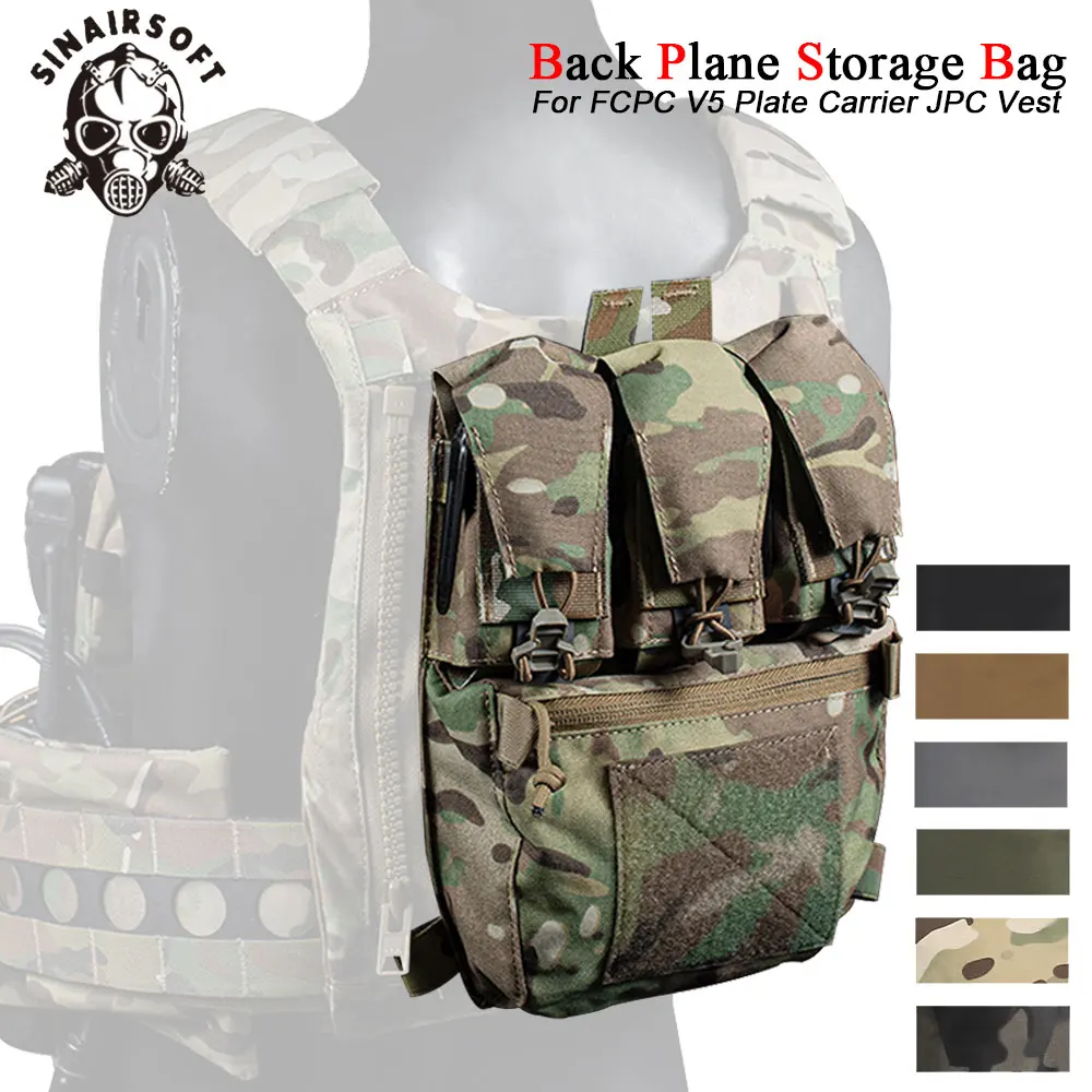 Bolsa trasera V5 PC en nylon