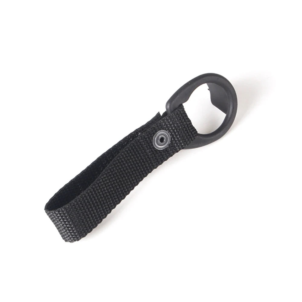 Portabastón táctico para cinturón de seguridad con tapa abierta - imagen 2