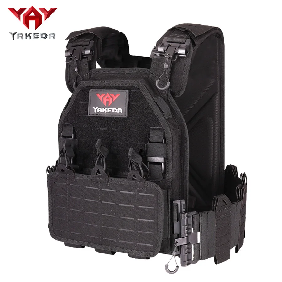 YAKEDA Chaleco operativo MOLLE 1000D impermeable - imagen 2