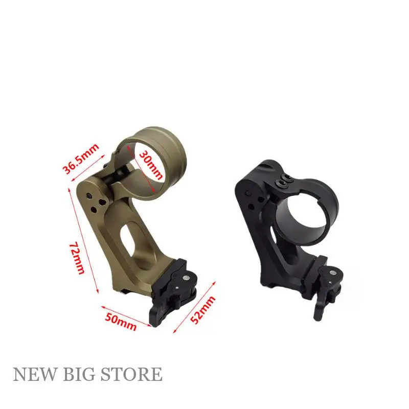 Scopemount montura liberación rápida para lupa FTC QD central - imagen 5