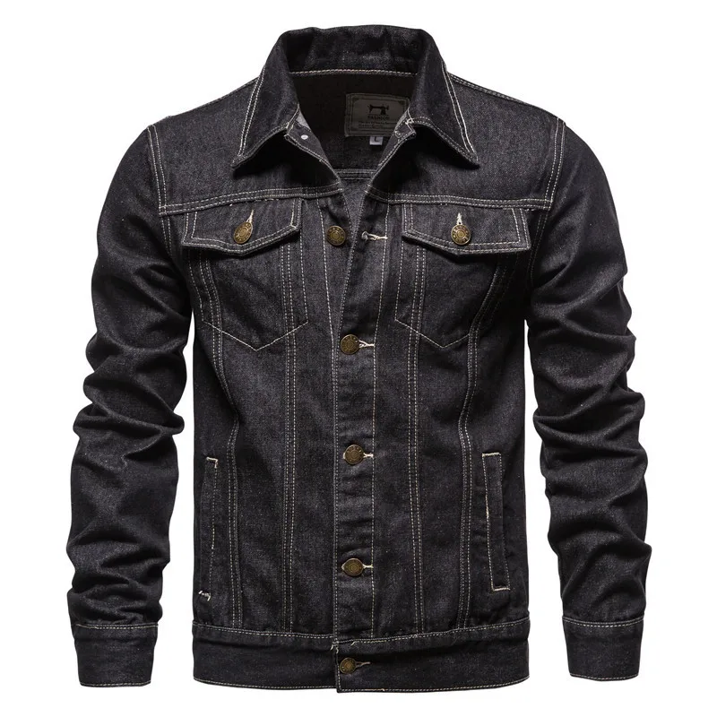 Chaqueta vaquera mezclilla homme – Ajuste slim moderno - imagen 4