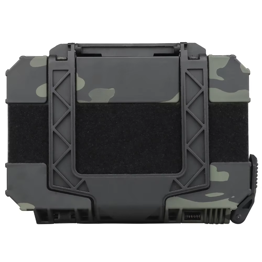 Estuche táctico MOLLE ABS impermeable resistente para Airsoft - imagen 2
