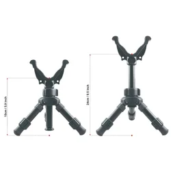 Vector Optics Rokstad ELP trípode para óptica con montura en V, ventosa