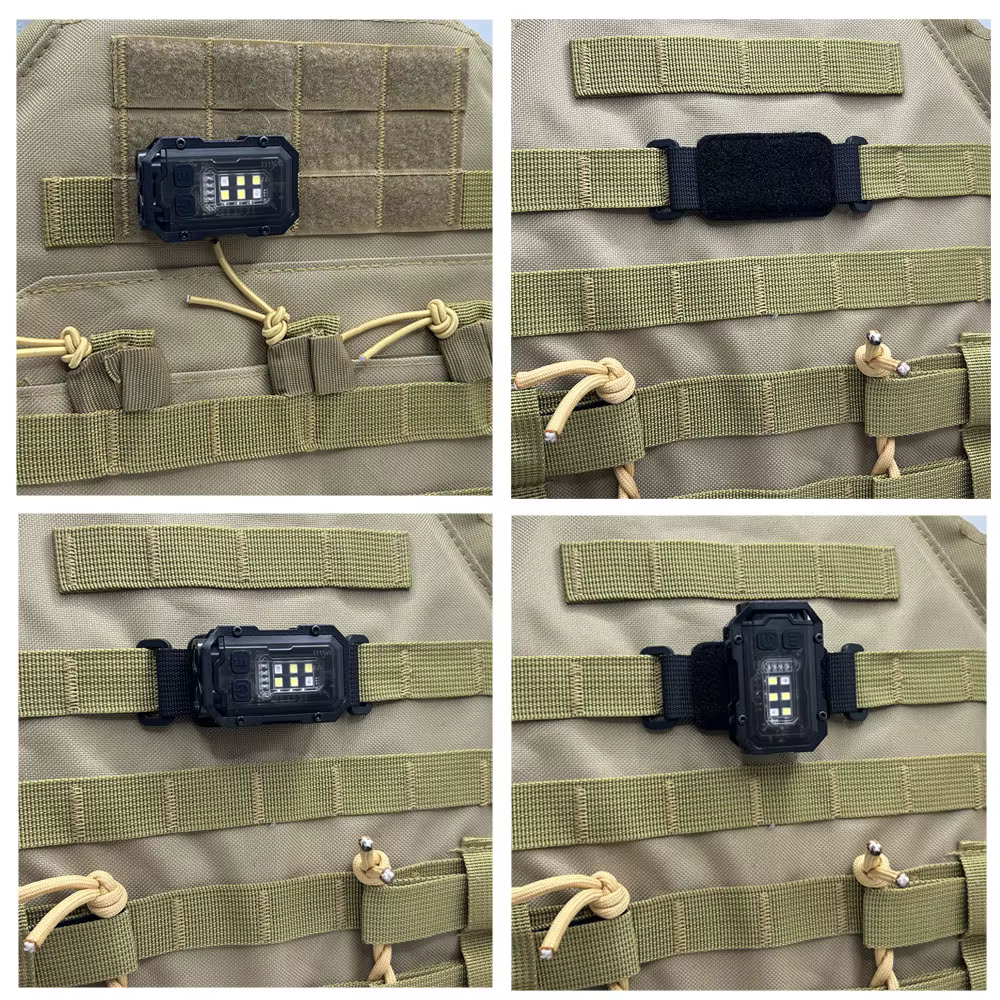 Linterna táctica EDC mini LED para Molle y supervivencia - imagen 5