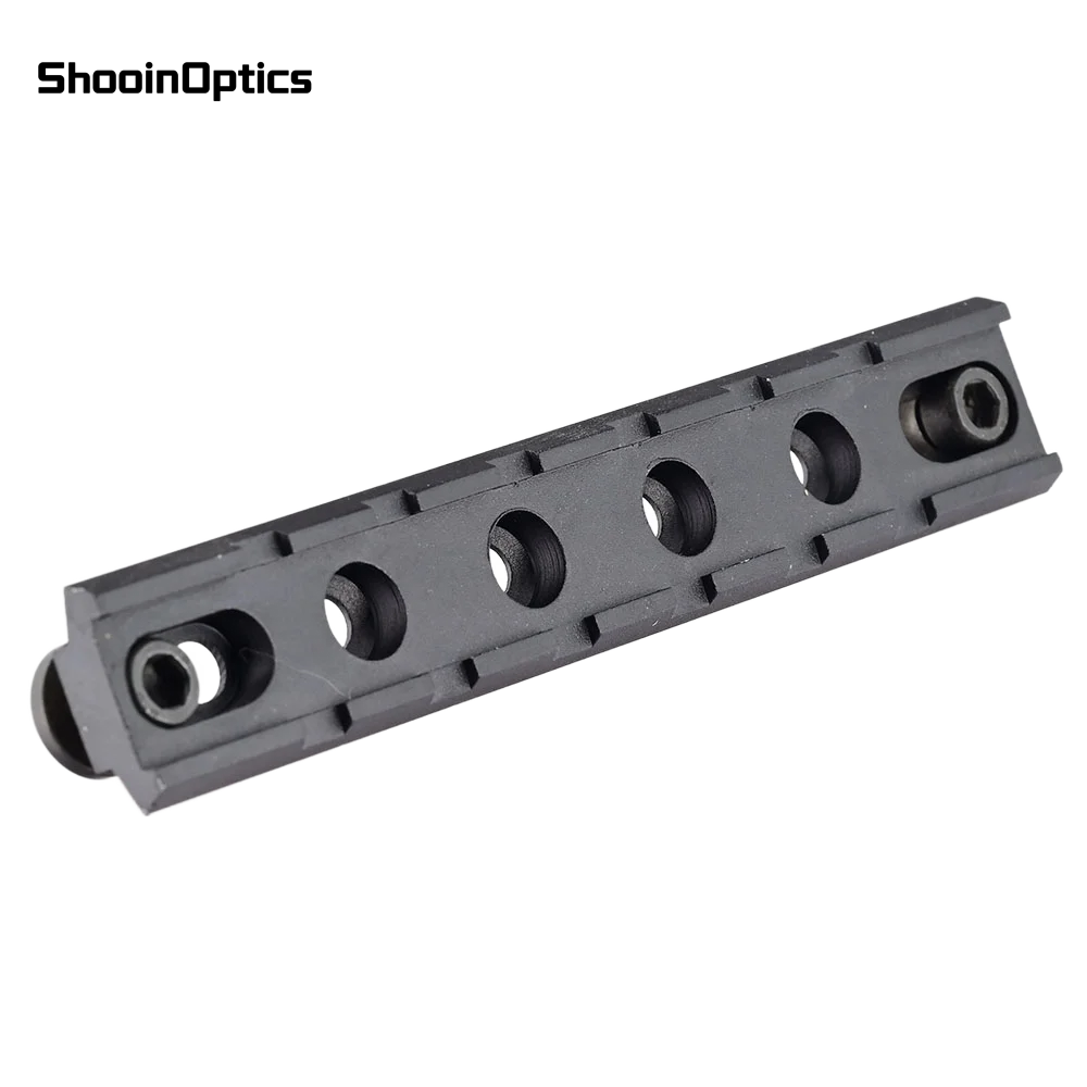 Base de Montaje Aluminio M-LOK Keymod para Linterna Indicador Láser - imagen 4