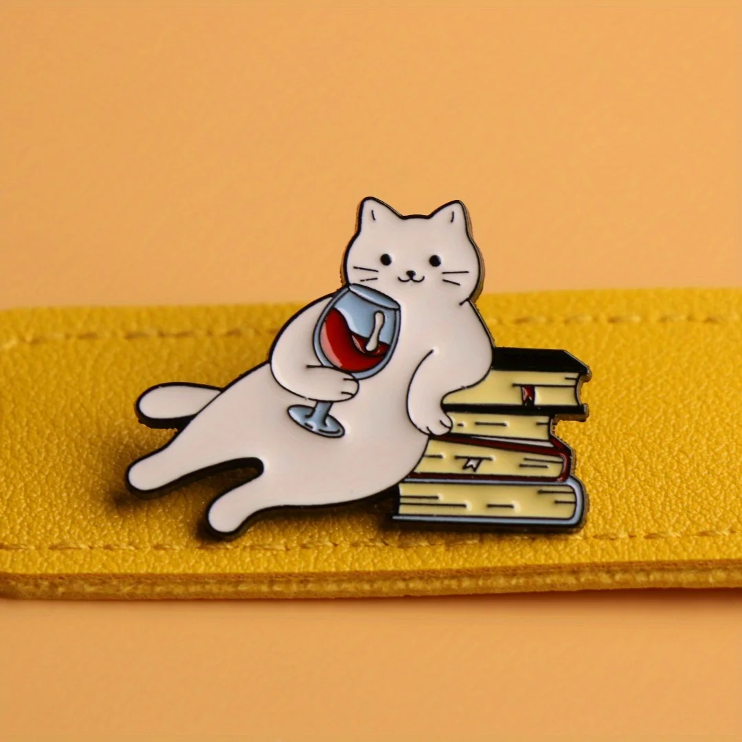 Pin de solapa esmaltado metálico para mochila y chaqueta - imagen 2