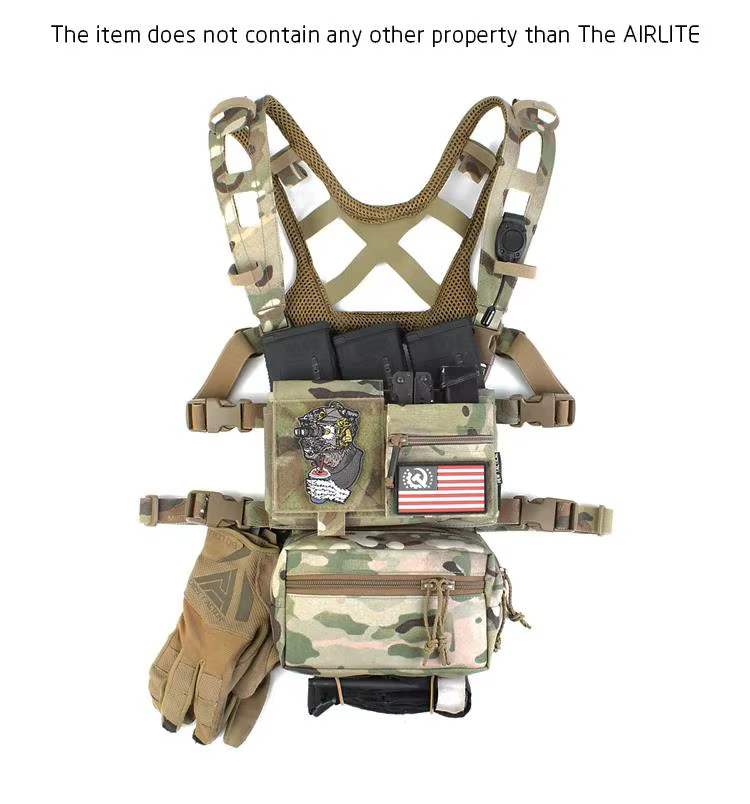 Pew Tactical AIRLITE Arnés táctico flexible de camuflaje para airsoft - imagen 4